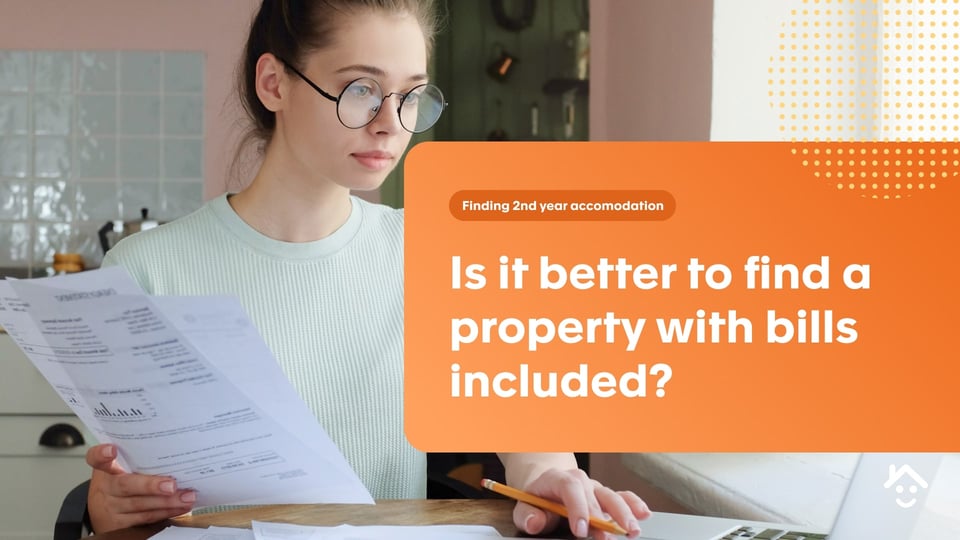 Is it better to find a property with bills included?