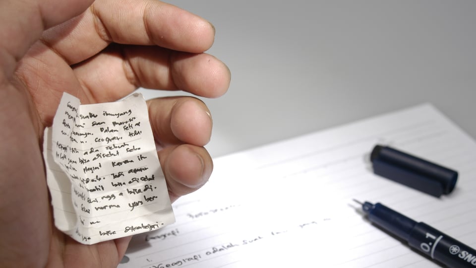 The most hilarious ways students have cheated on exams