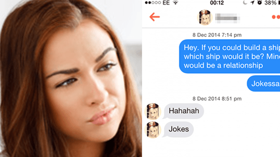 7 of the Funniest Tinder Chat-Up Lines Of All Time