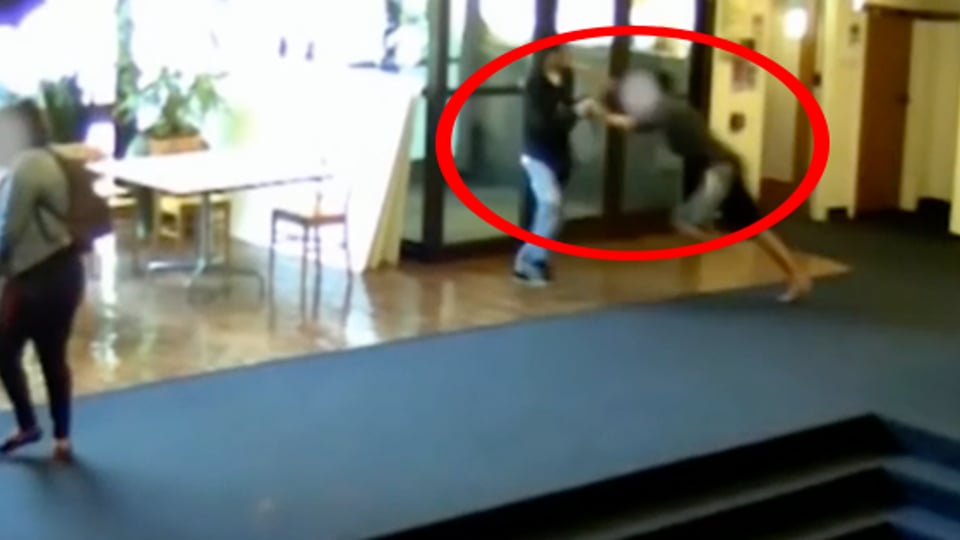 Watch: Student Takes Down Gunman At School Shooting